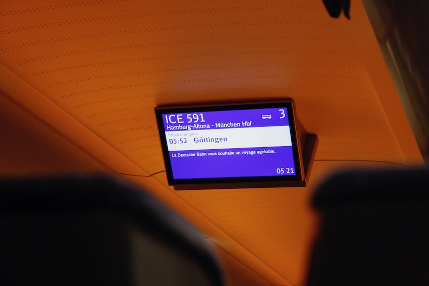 Kurzer Zwischenhalt in Göttingen bis es weitergeht nach Frankfurt