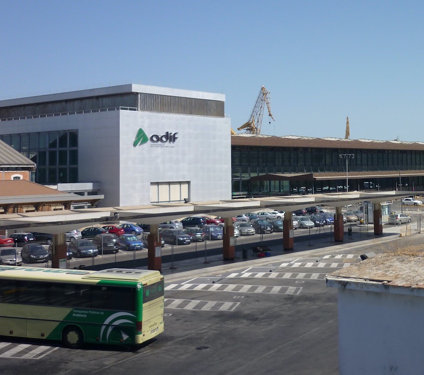 Der Bahnhof in Cádiz