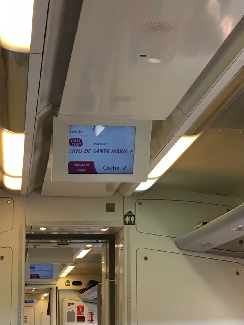 Mit der Regionalbahn von Sevilla nach Cádiz