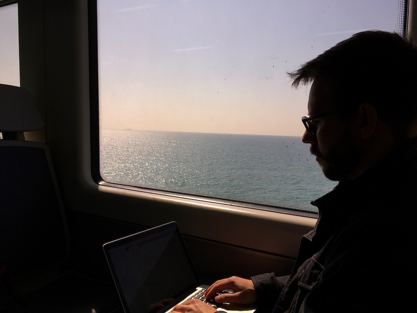 Slow Travel und Workation in der Bahn nach Sitges